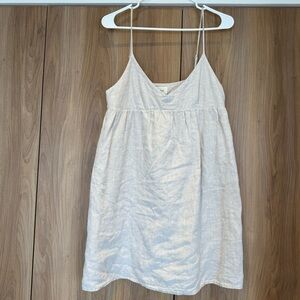 Aritzia Wilfred linen dress